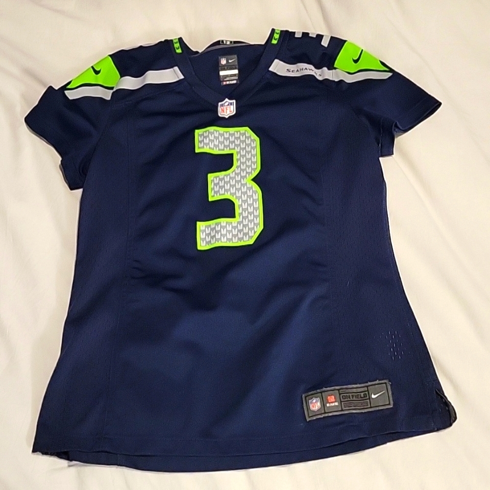 Women's Wilson 3 Seattle Seahawks Jersey Sports NFL
